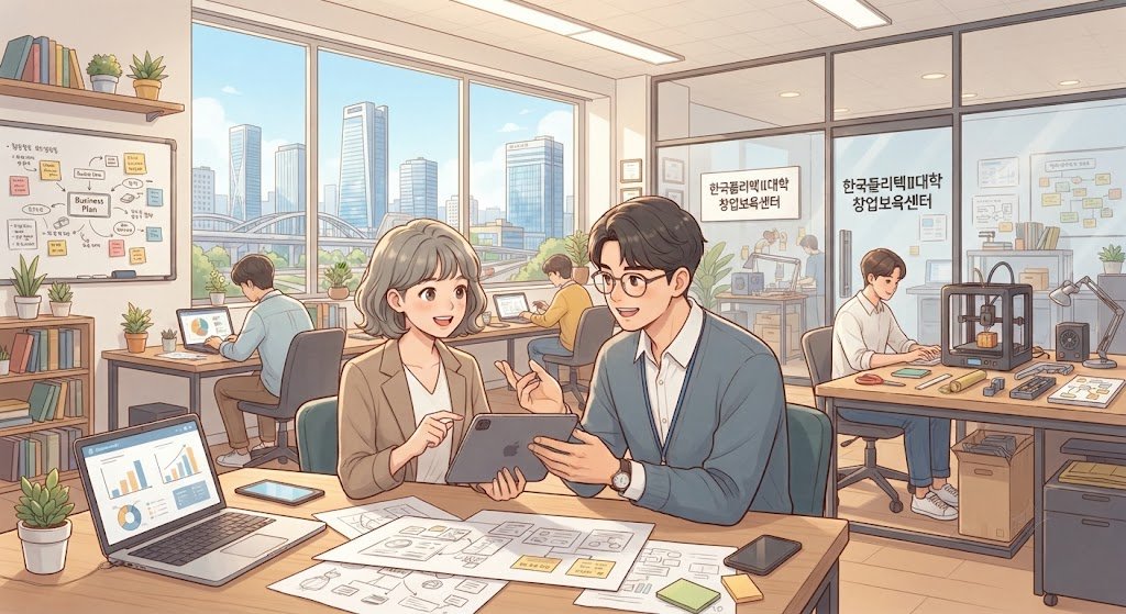 한국폴리텍Ⅱ대학 창업보육센터 입주기업 상시 모집 신청 자격과 지원 혜택 정리 알아둘 사항