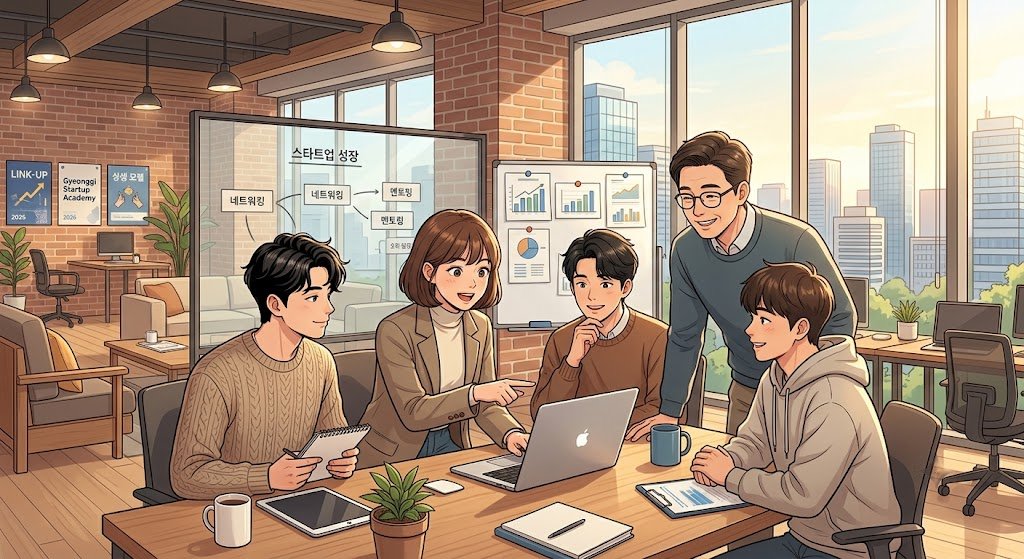 2026 경기 스타트업 아카데미 민간협력 프로그램 링크업 운영 제안 모집 안내 알아둘 사항