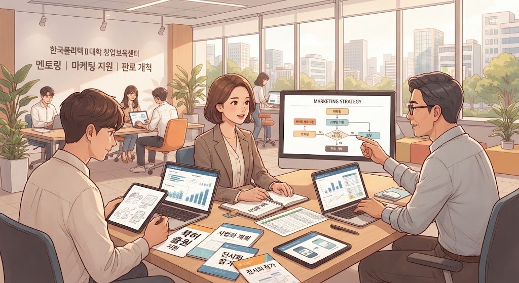 한국폴리텍Ⅱ대학 창업보육센터 입주기업 상시 모집 신청 자격과 지원 혜택 정리 알아둘 사항