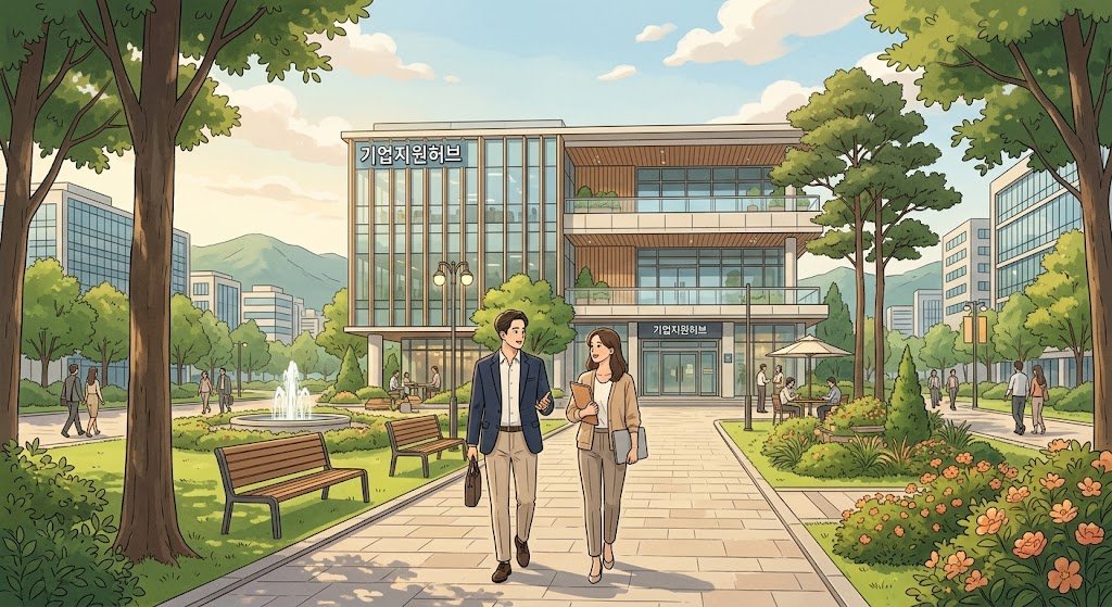 판교제2테크노밸리 기업지원허브 업무지원시설 선착순 수의계약 총정리 알아둘 사항